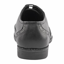 Vardhra Men 100% Genuine Leather - Brogue Shoes - Black
