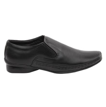 Vardhra Men 100% Genuine Leather - Formal Slip-on Dress Shoes - Black