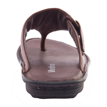 Vardhra Men 100% Genuine Leather - Thong Sandals / Slippers - Tan