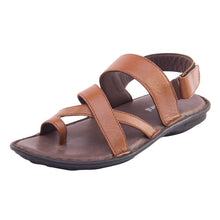 Vardhra Men 100% Genuine Leather - Thong Sandals / Slippers - English Brown