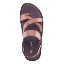 Vardhra Men 100% Genuine Leather - Thong Sandals / Slippers - English Brown