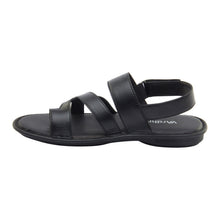 Vardhra Men 100% Genuine Leather - Thong Sandals / Slippers - Black