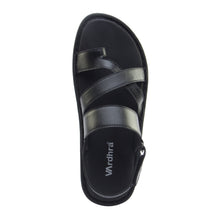 Vardhra Men 100% Genuine Leather - Thong Sandals / Slippers - Black
